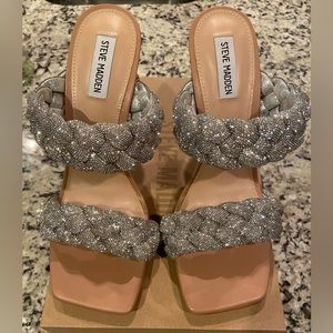 Steve Madden Kenley Rhinestone heel size 11